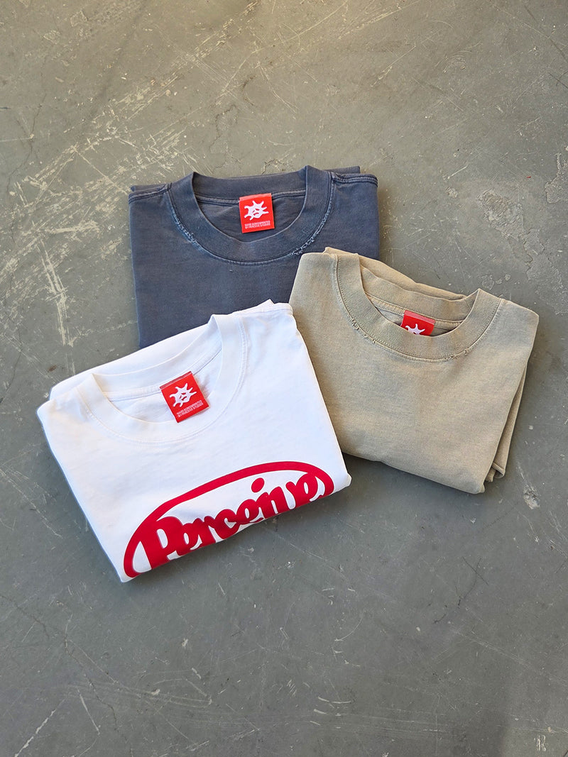 Quote Tee Faded Eucalyptus